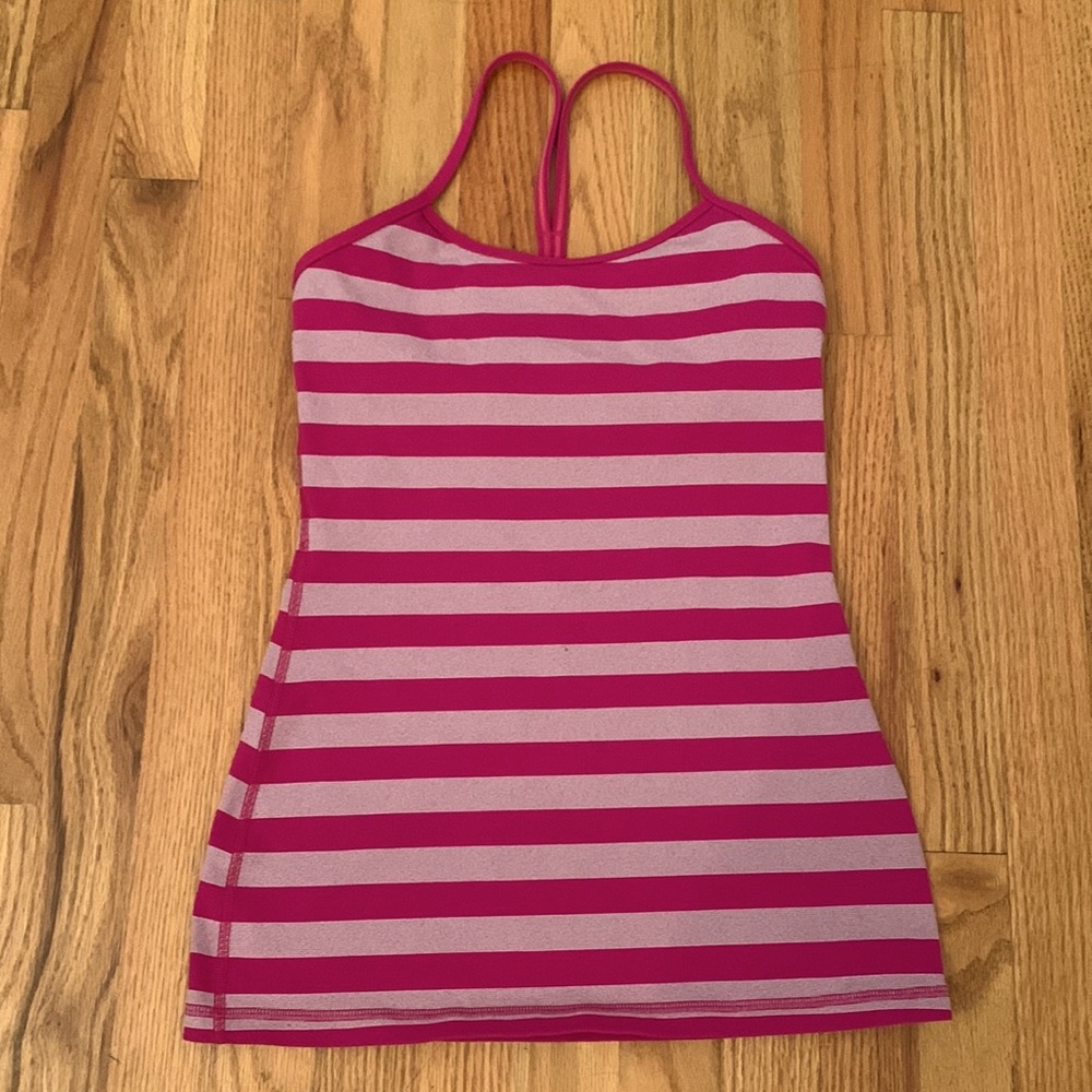 Lululemon Power Y Tank - Pink - 6
